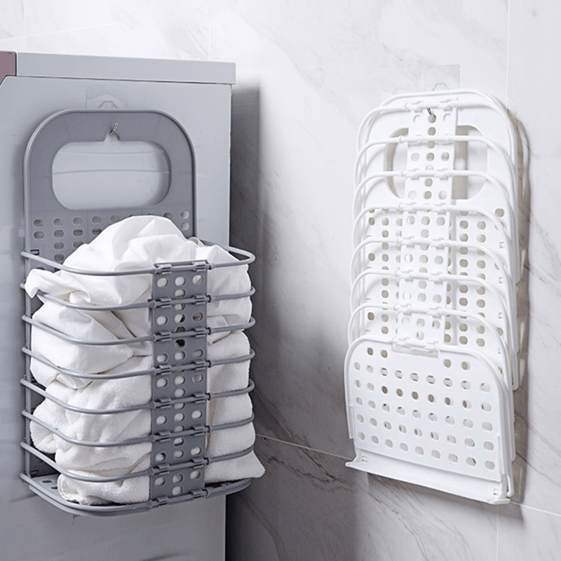 (🔥Last Day Promotion- SAVE 48% OFF)Foldable Hanging Laundry Basket(BUY 2 GET FREE SHIPPING)