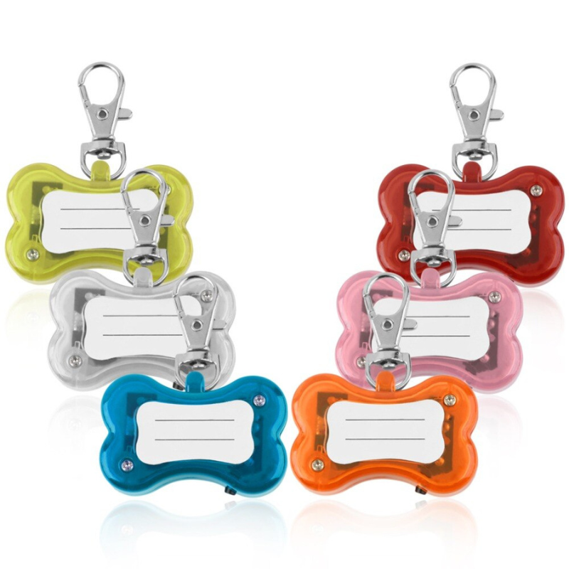 Pet Dog LED ID Tags