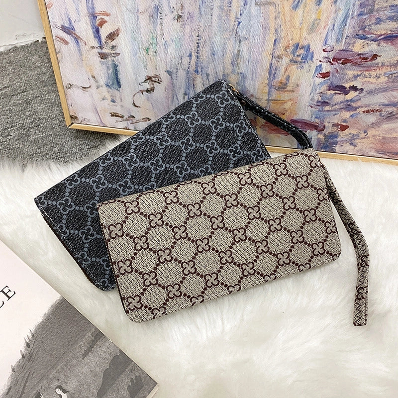 Women's Cow Pattern Zebra Leopard Pu Leather Zipper Wallets