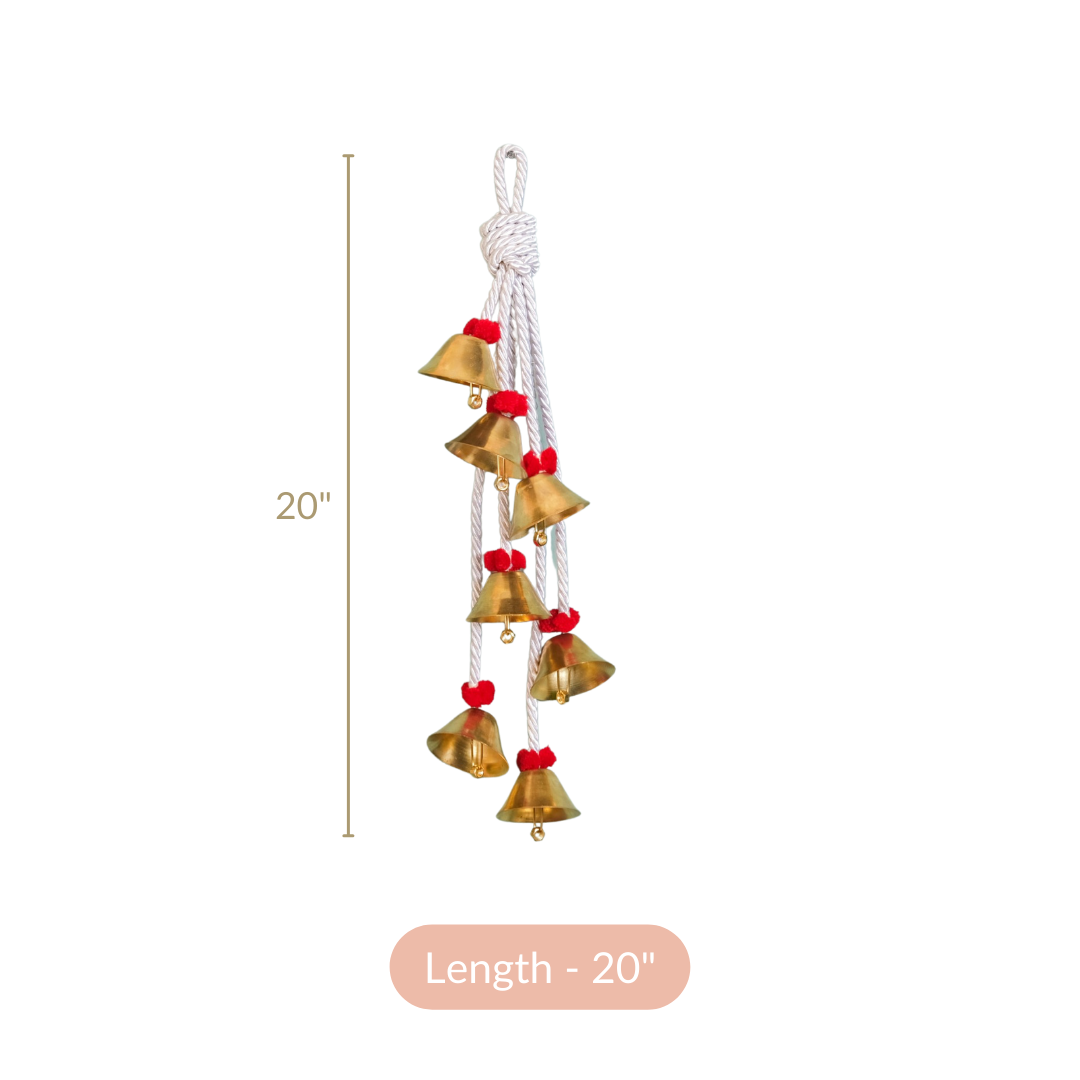 Seven Bells Festive Wall Hanging