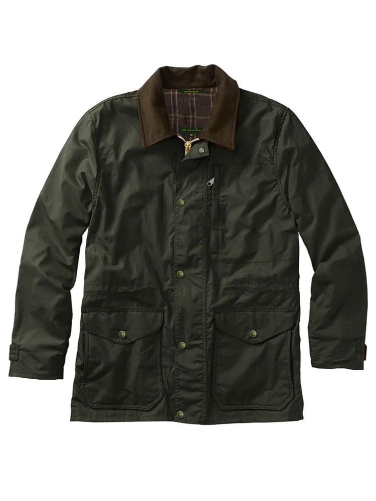 Waxed Briar Jacket Charcoal