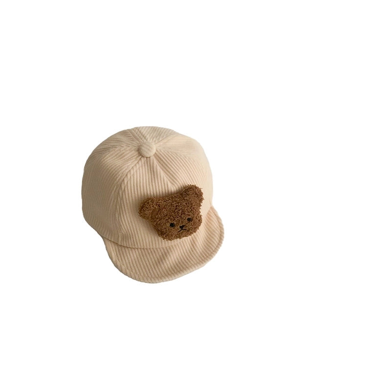 Korean Baby Hat Spring And Autumn Children's Baseball Cap Baby Cap Soft Eaves Sunshade Winter Children's Hat