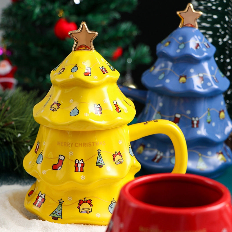 Christmas Vacation Christmas Tree Porcelain Water Bottles 1 Piece
