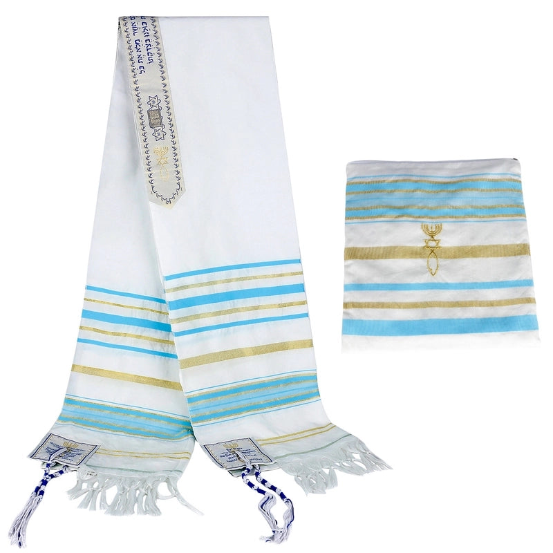 Unisex Formal Minimalist Stripe Polyester Shawls