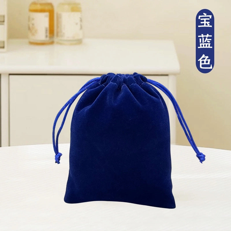 100 Pieces Factory Flannel Jewelry Packaging Bag Buddha Beads Jewelry Play Bag Brocade Bag Gift Bag Drawstring Bag
