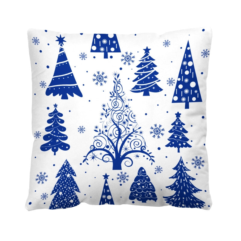 Casual Vacation Letter Short Plush Pillow Cases
