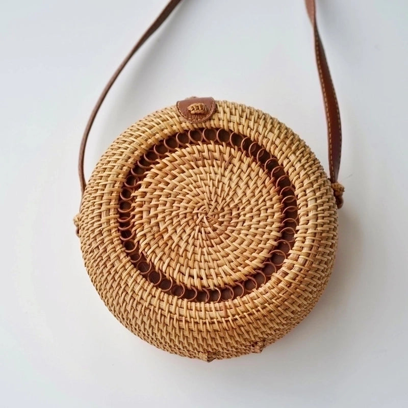 Women's All Seasons Straw Ethnic Style Straw Bag
