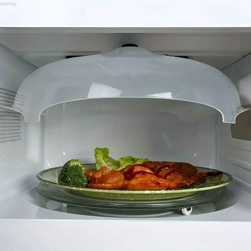 MICROWAVE COVER SPLASH-PROOF SPILL-PROOF MAGNETIC REFRIGERATOR PLASTIC HEATING COVER