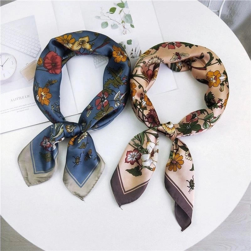 Ins Wind Ladies Wild Art Small Scarf