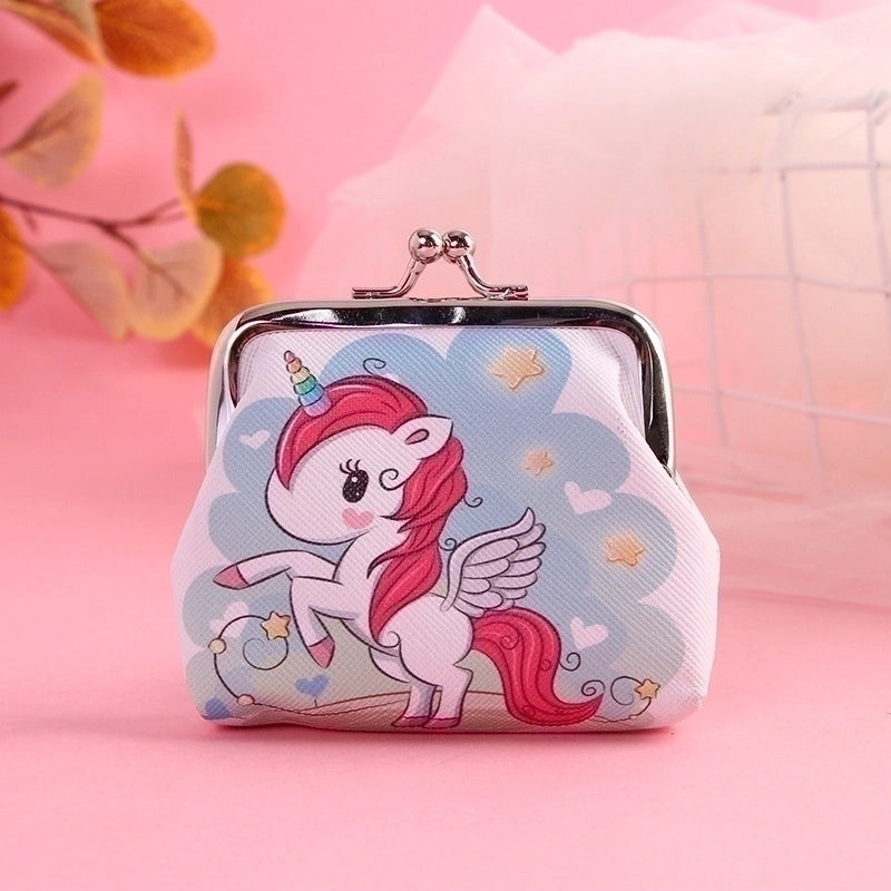 Women's Pvc Buckle Coin Purses