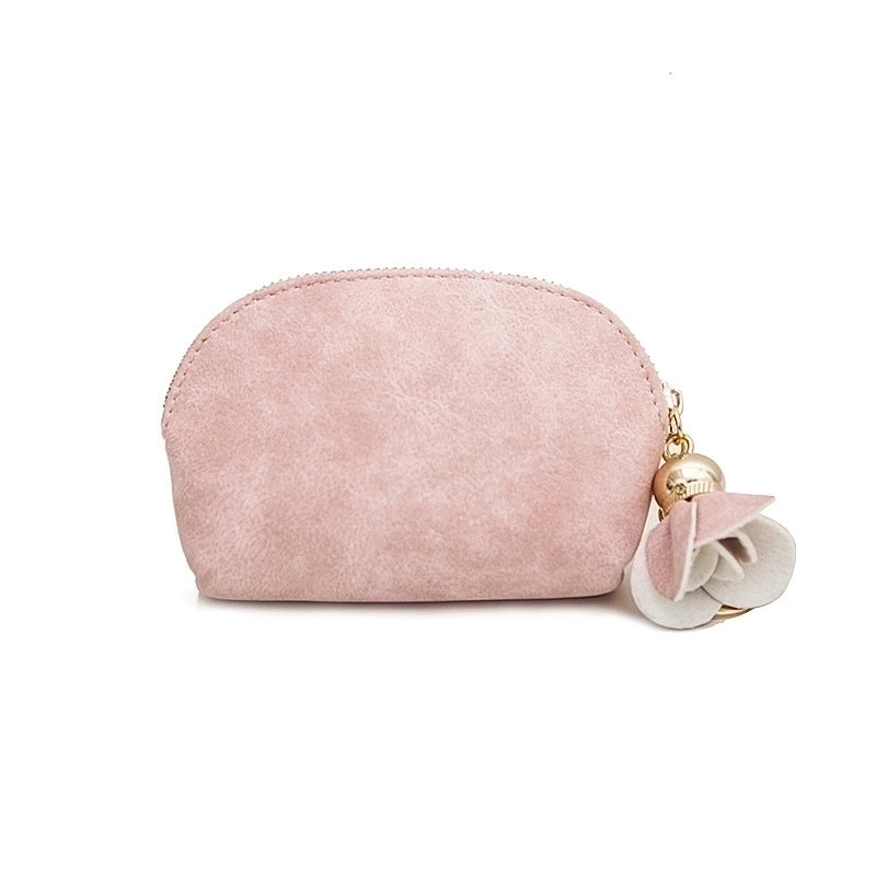 Women's Solid Color Pu Leather Zipper Wallets