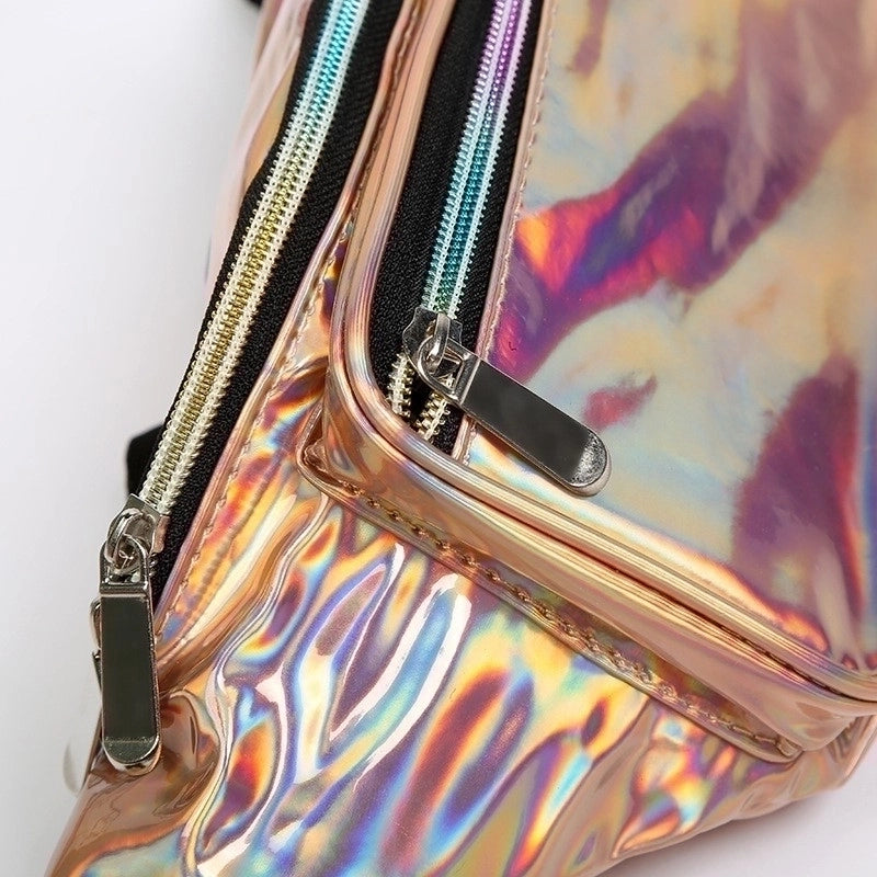Women's Streetwear Solid Color Pu Leather Waist Bags