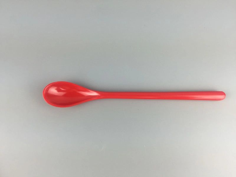 Colorful Plastic Long Handle Coffee Spoon Melamine Stirring Spoon Soup Spoon Spoon Stainless Steel Tableware