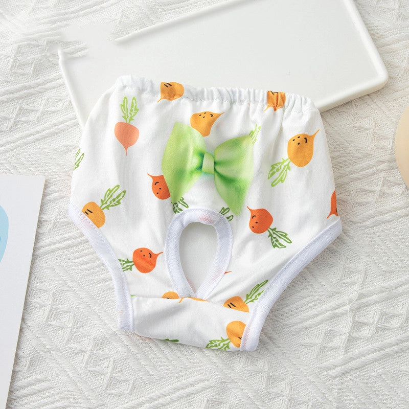 Cute Polyester Heart Shape Flower Bow Knot Pet Clothing