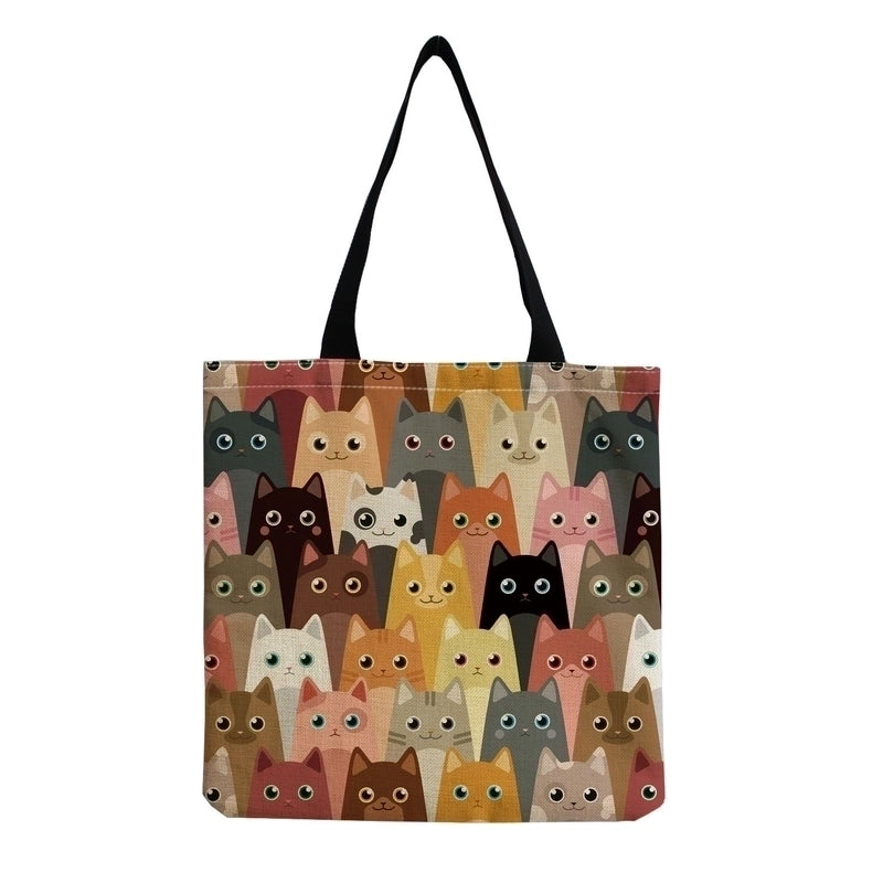 Women's Fashion Cat Shopping Bags