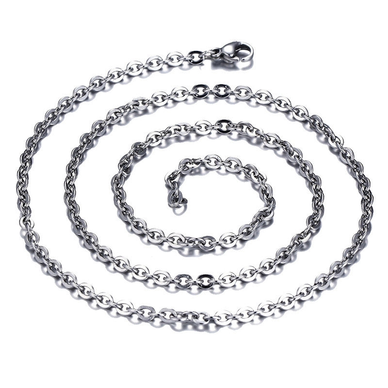 Fashion Geometric 201 Stainless Steel Plating Stainless Steel Necklaces