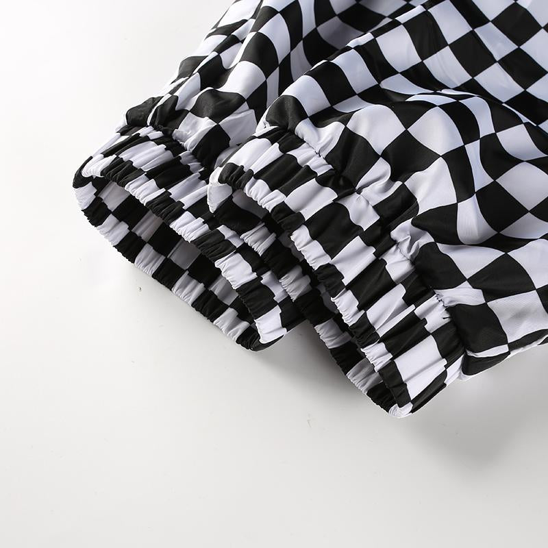 Checkered Racer Trouser
