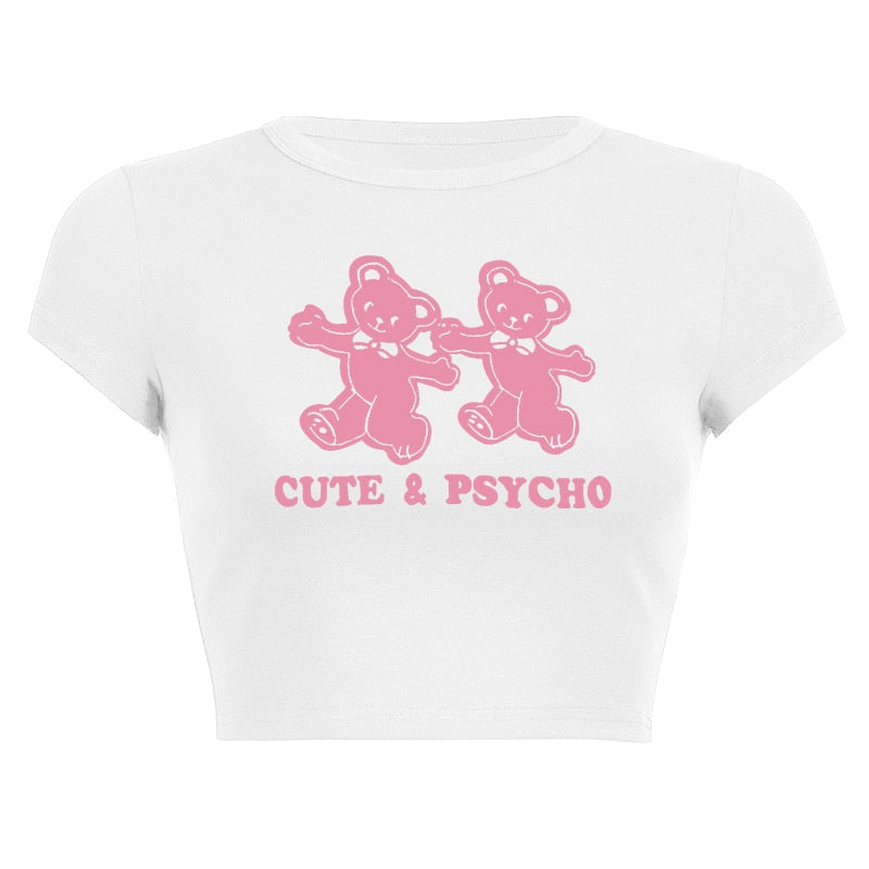 Cute And Psycho Tee