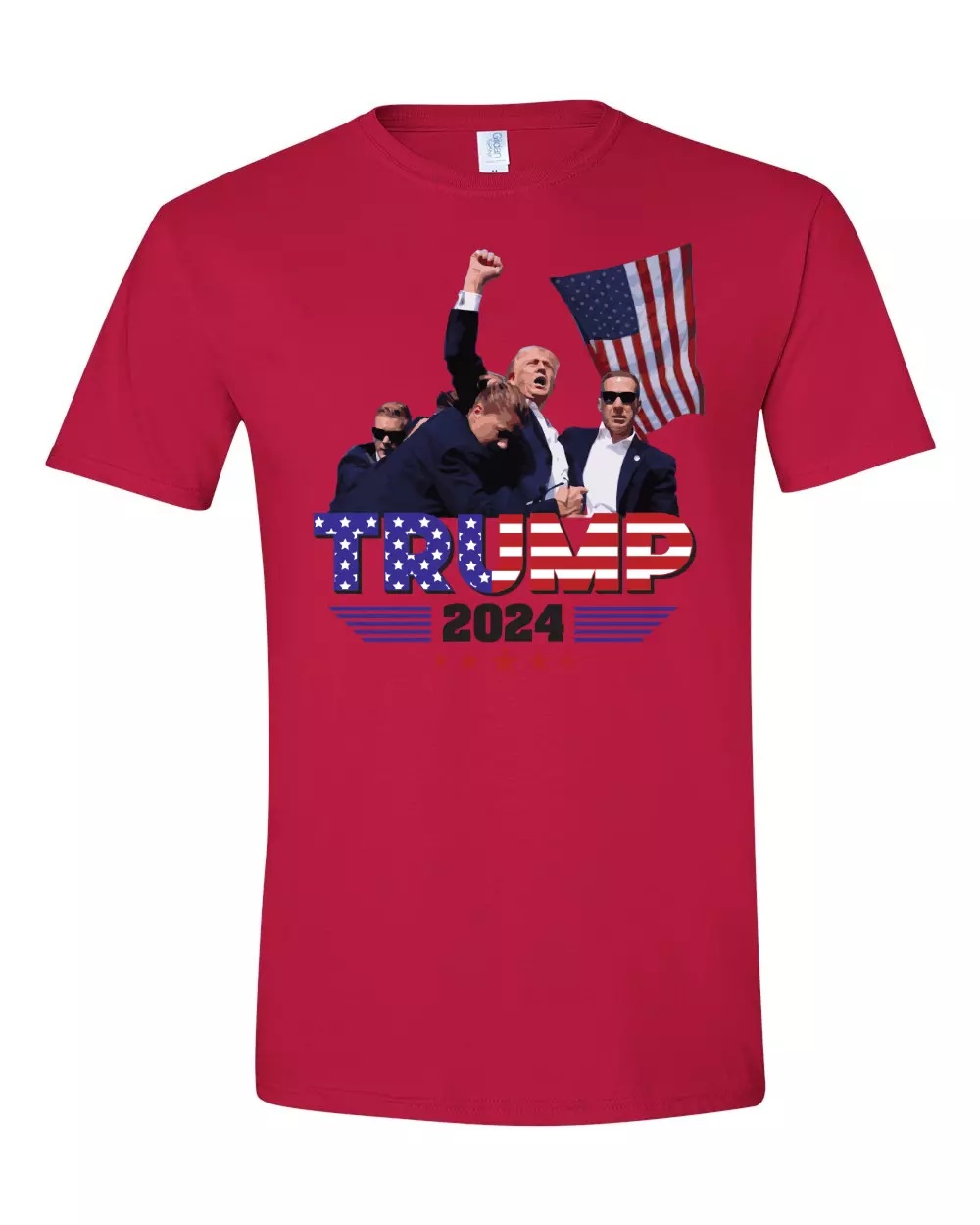 Donald Trump Shot T-SHIRT - Support TRUMP 2024- FREE SHIPPING