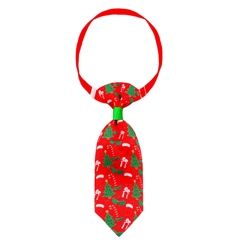 Christmas Polyester Christmas Santa Claus Snowman Snowflake Pet Accessories