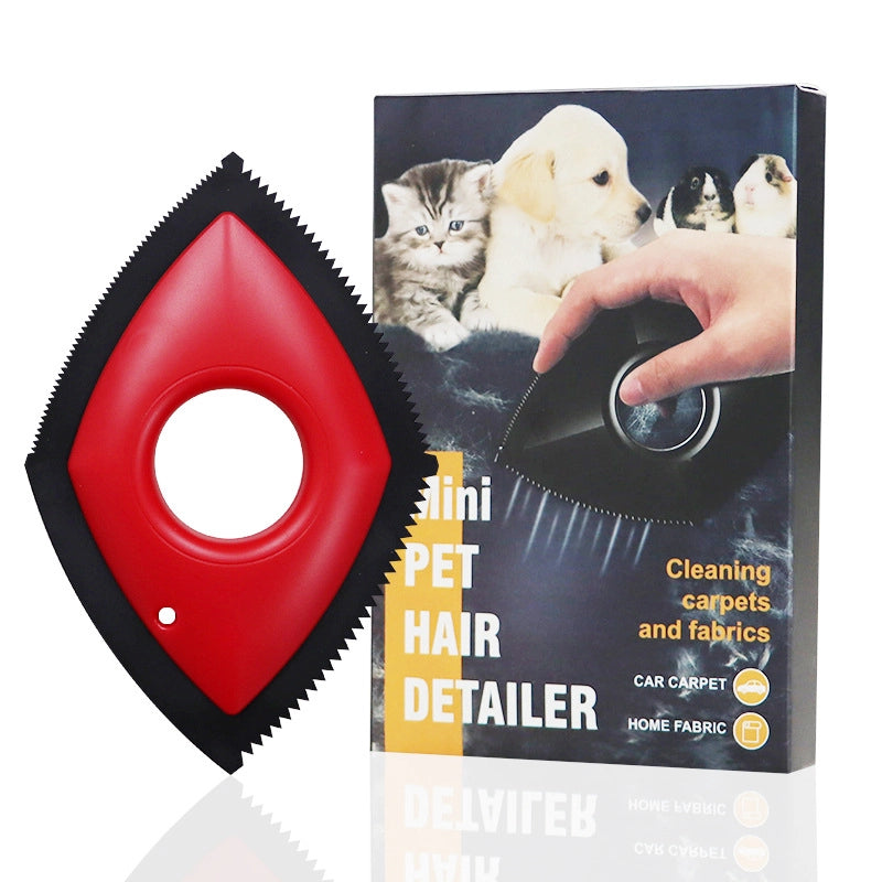 Pet Brush Hair Removal Brush CatPetHair Remover Pet Comb Car Sofa Carpet Strong Cleaning Brush