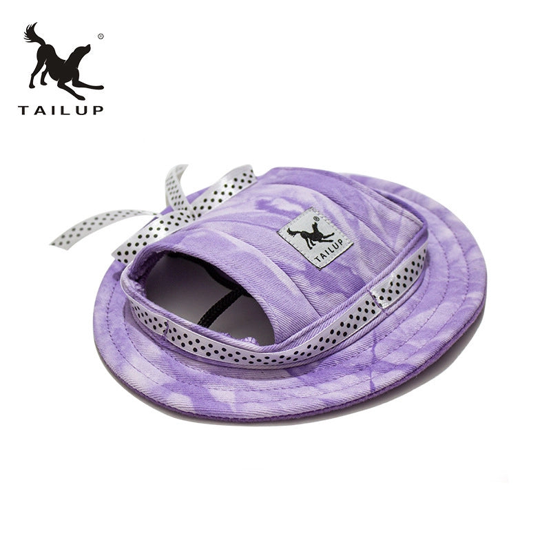 New Pet Products Mesh Breathable Sun Hat Cat And Dog Top Hat Princess Hat