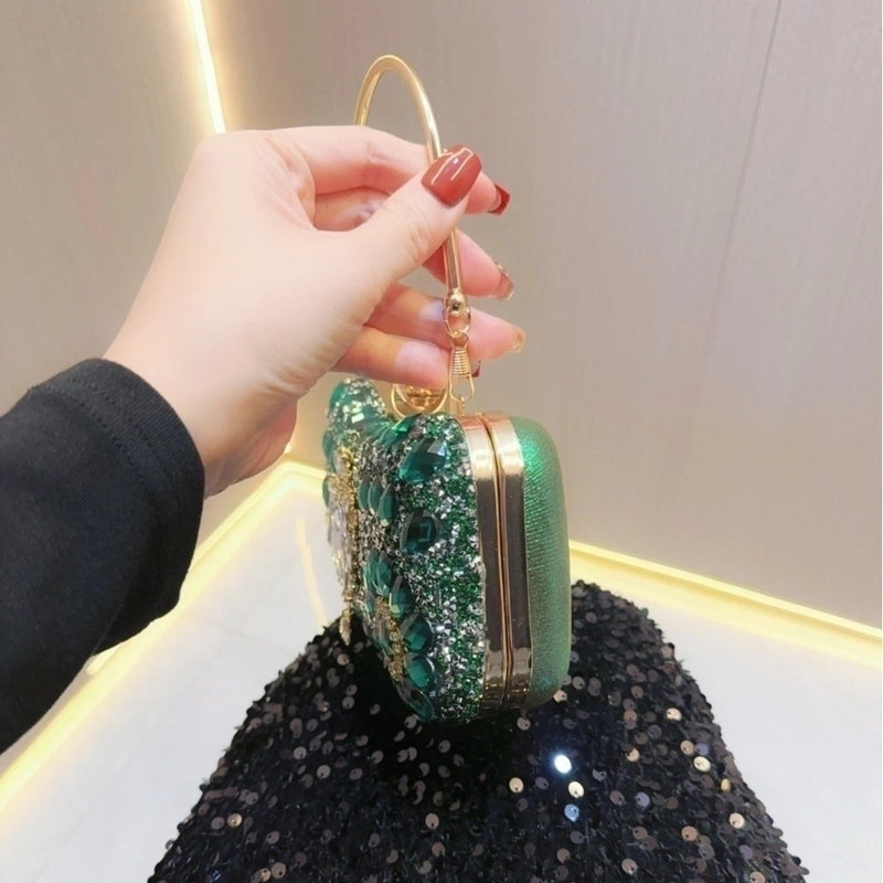 Silver Black Gold Polyester Solid Color Evening Bags