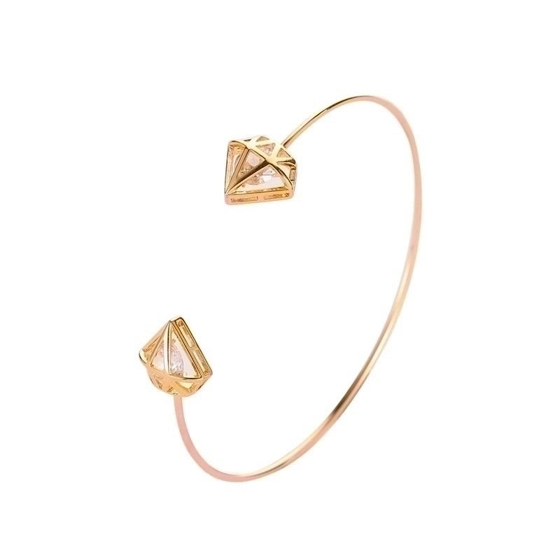 Alloy Gold Plated Silver Plated Hip-Hop Classic Style Streetwear Plating Hollow Out Inlay Animal Artificial Crystal Artificial Pearls Zircon Wristband Bangle