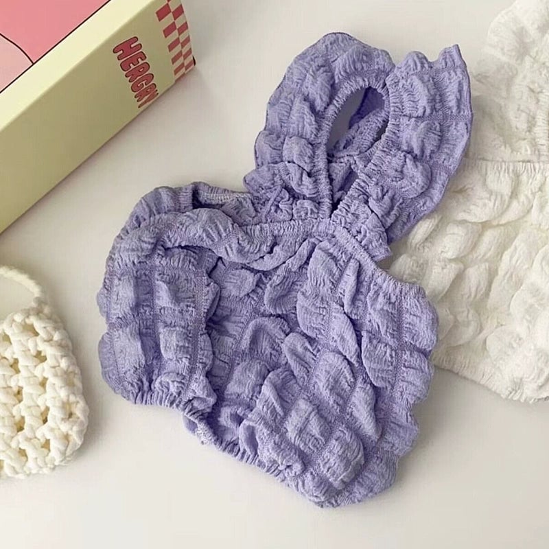 Sweet Puffy Solid Color Dog Cat Vest