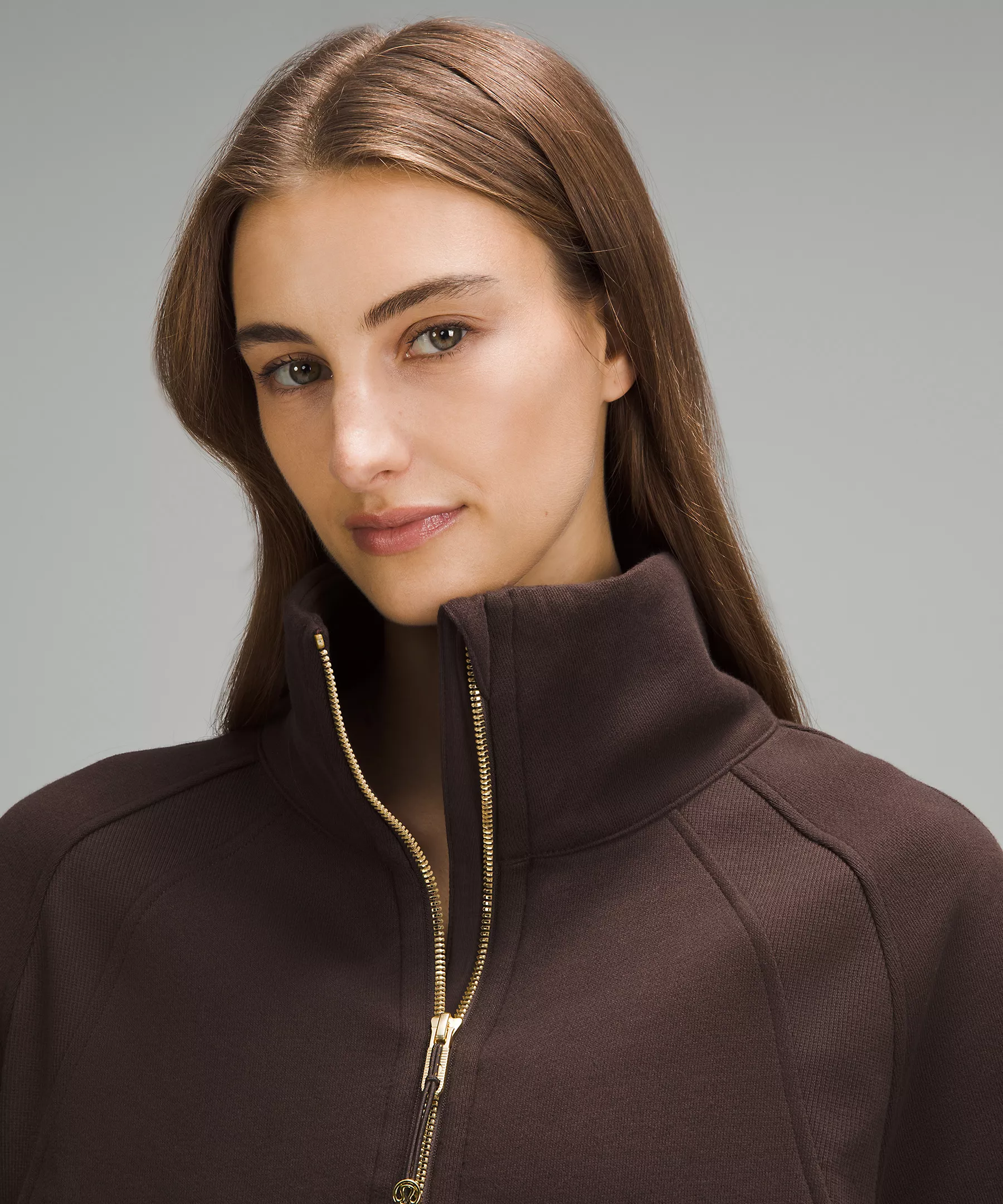 lululemon Scuba Oversized Funnel-Neck Half Zip