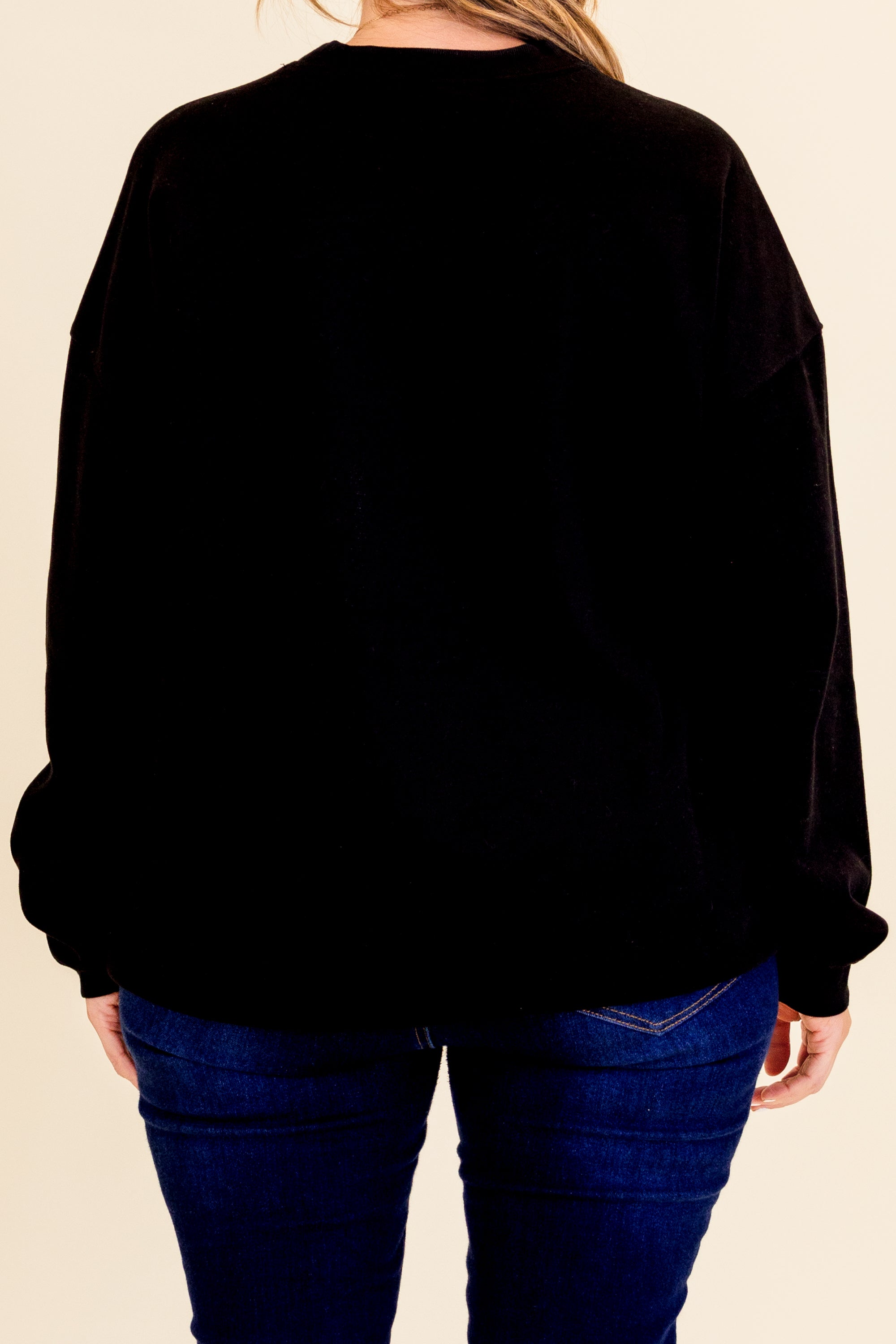 My Favorite Routine Pullover. Black