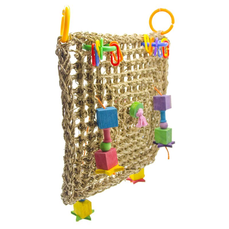 Braid Rope Net Bird Toy