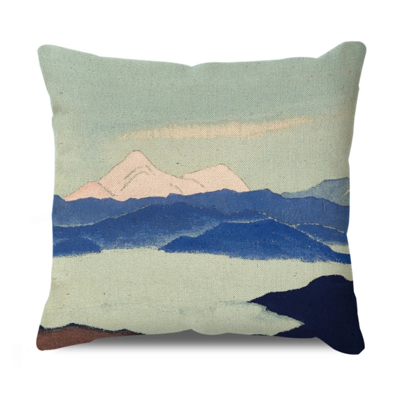 Minimalist Landscape Linen Pillow Cases Couch & Sofa Decor