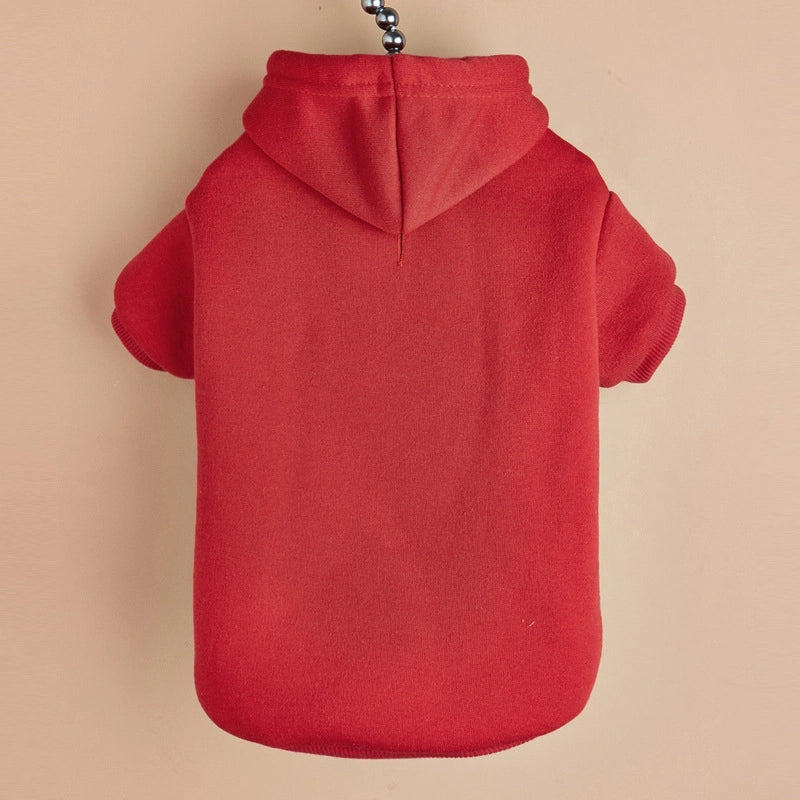 Casual Polyester Solid Color Pet Clothing