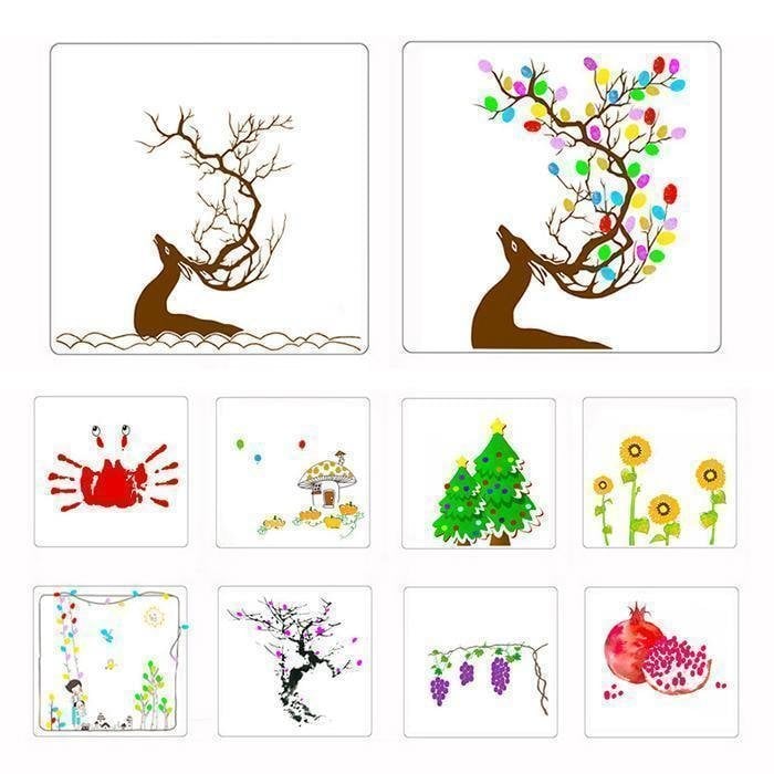 (🌷MOTHER'S DAY SALE - 48% OFF)Funny Finger Painting Kit