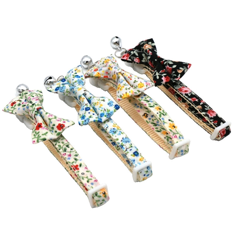 Sweet Cotton Polyester Lattice Pet Collar