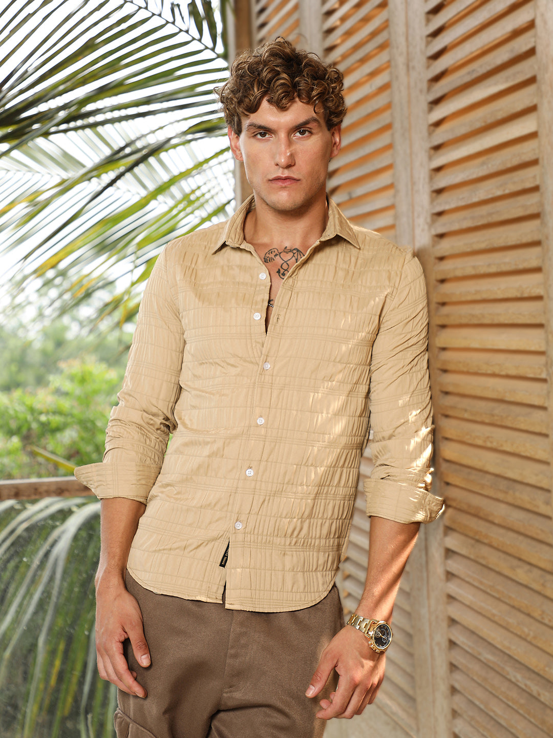 Grid-Tactile Shirt