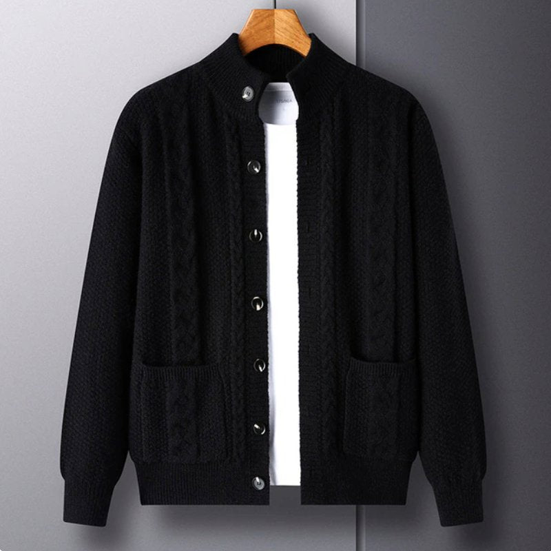 Refined Knit Cardigan Jacket