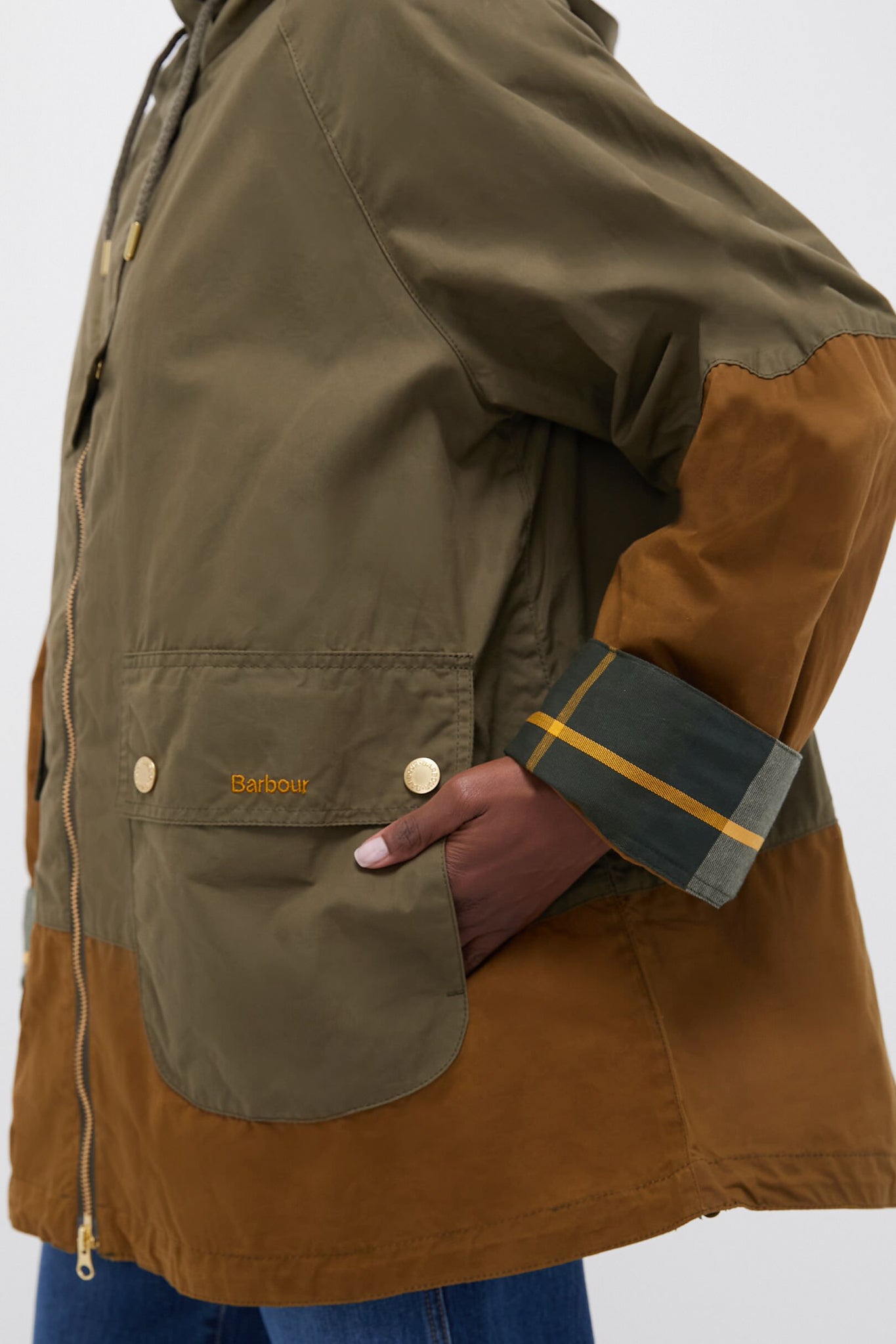 Dusky Green Hayley Showerproof Jacket