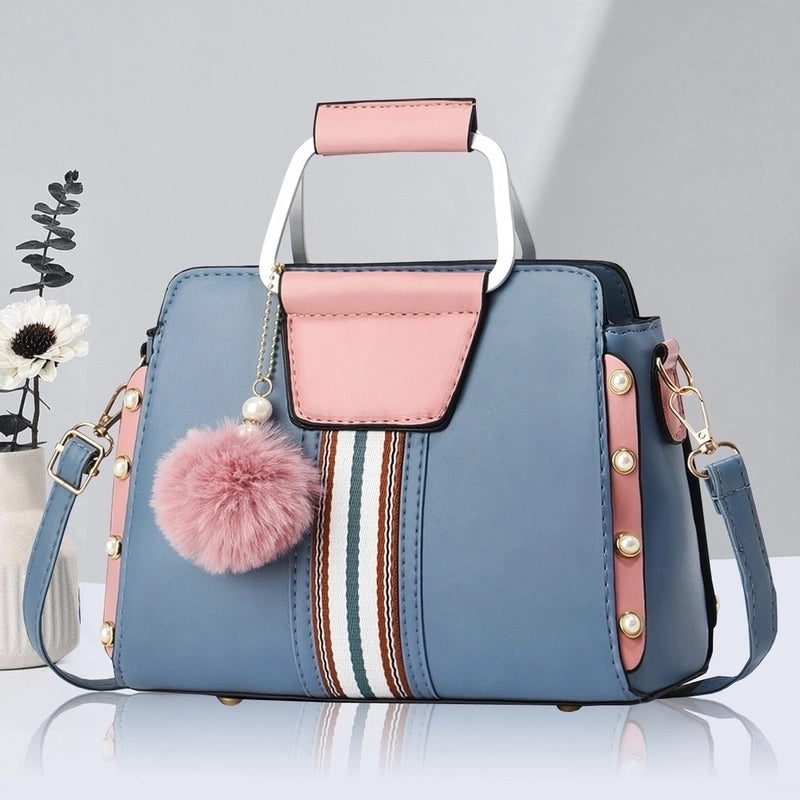 Women's Medium All Seasons Pu Leather Vintage Style Handbag