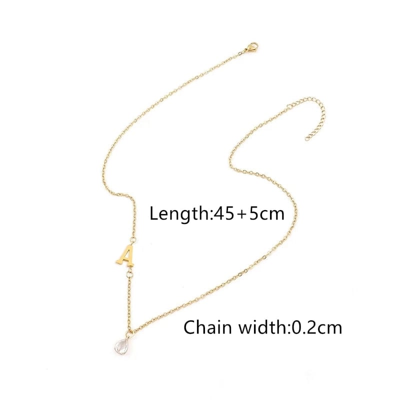 Casual Classic Style Letter 201 Stainless Steel 304 Stainless Steel Pendant Necklace