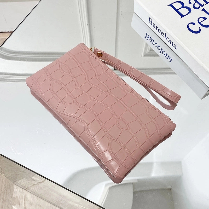 White Green Blue Pu Leather Geometric Square Evening Bags