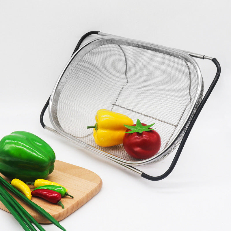 EXPANDABLE STAINLESS STEEL KITCHEN DRAIN BASKET & STRAINER