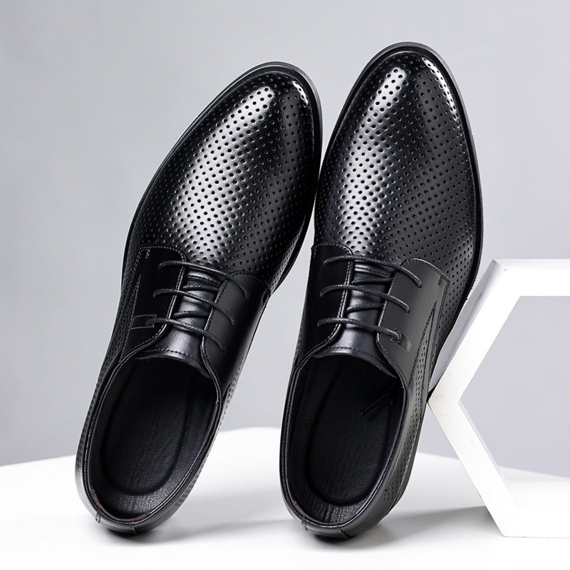 Men's Business Leather Formal Shoes (In Stock)