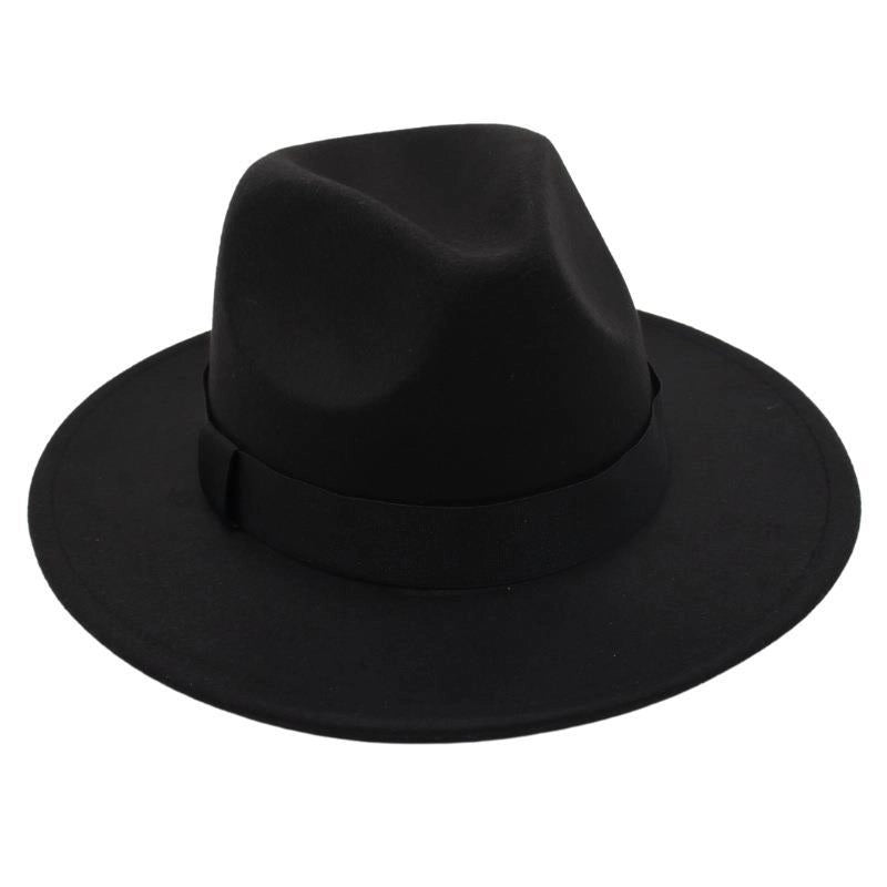 Beach Ferdo Hat Tie-dyed Top Hat Jazz Hat Men And Women Felt Hat Temperament Woolen Hat Trend