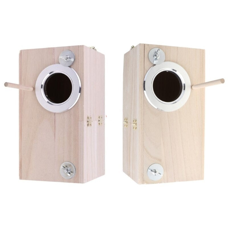Wooden Bird Breeding Box
