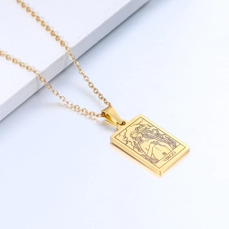 Minimalist Constellation Stainless Steel Plating Necklace