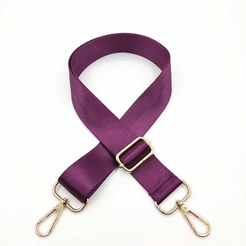 Nylon Solid Color Bag Strap