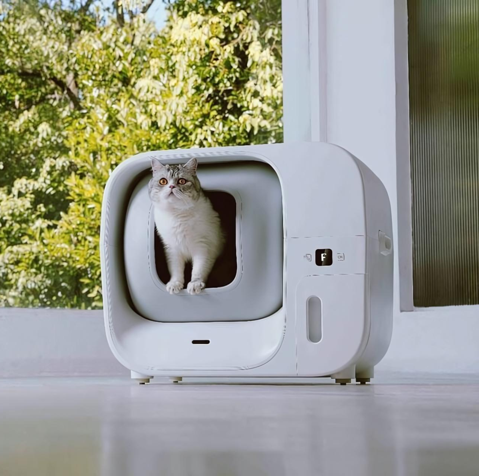 Furbulous Smart Cat Litter Box - Automatic Self-Cleaning with App Control and Remote Monitoring