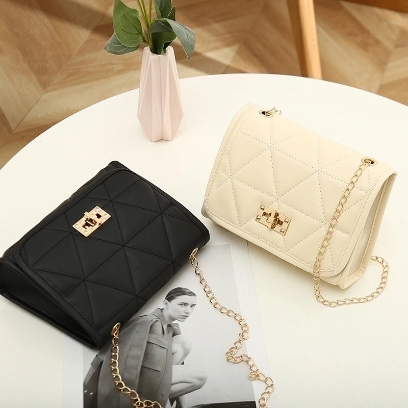 Women's All Seasons Pu Leather Fashion Square Bag
